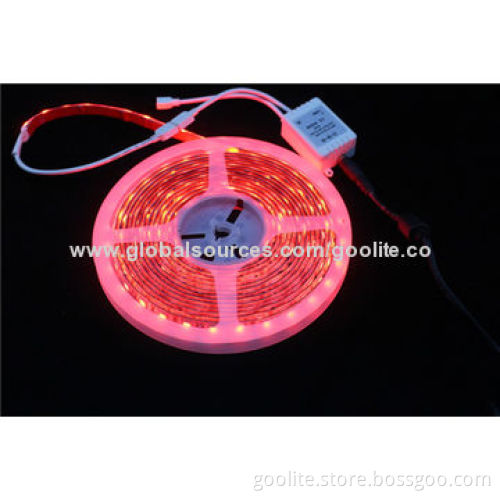 Hot sale 8mm 3528 60LED/M, IP67, Power 4.8W/M, LED flexible strip lighting